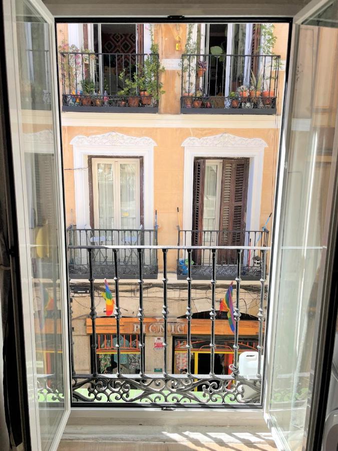 Apartamento Exterior Con Balcon En El Corazon De Chueca, Gran Via Madryt Zewnętrze zdjęcie